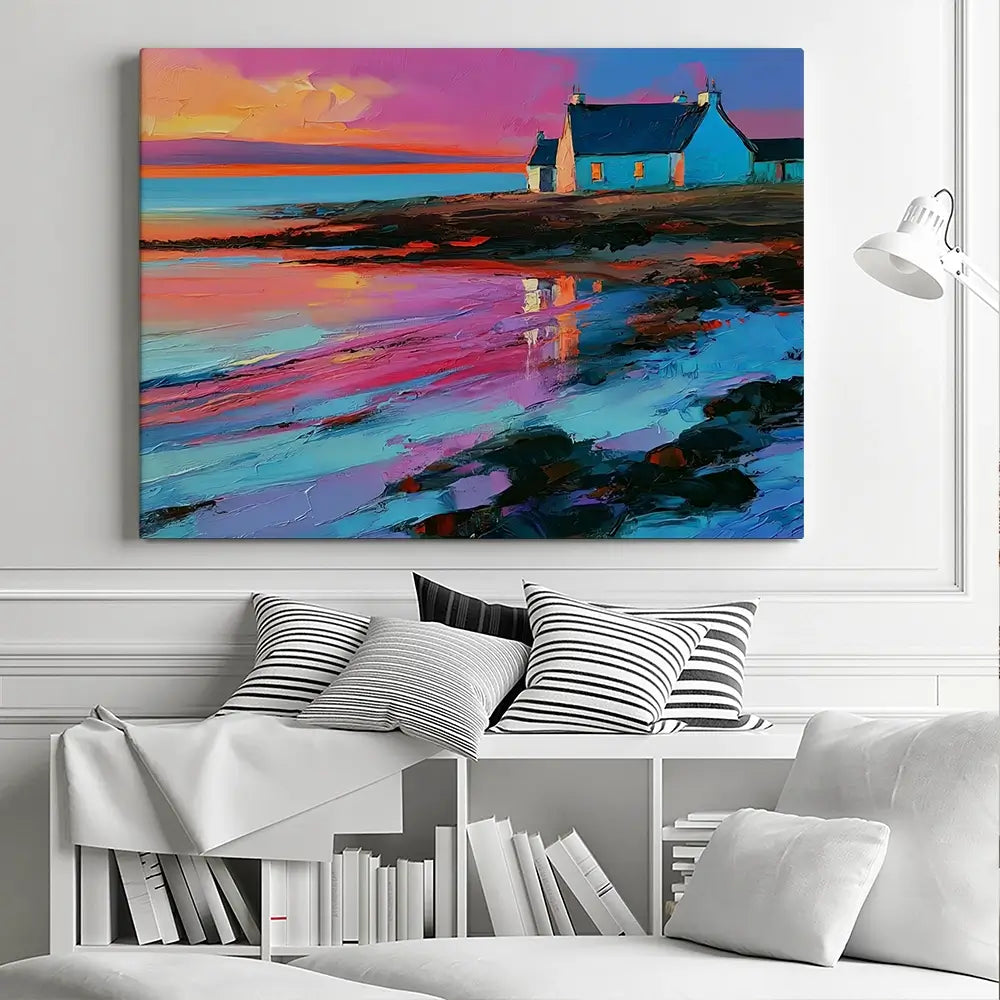 Luminous West Coast Croft Canvas Print Luminous West Coast Croft Canvas Print wall art product David Alexander Elder
