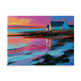 Luminous West Coast Croft Canvas Print Luminous West Coast Croft Canvas Print wall art product David Alexander Elder