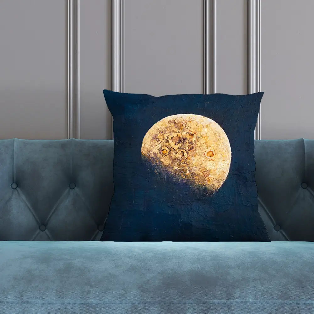Lunar Whisper Cushion Lunar Whisper Cushion wall art product Osnat Tzadok