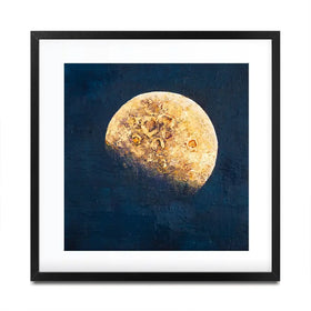 Lunar Whisper Square Framed Art Print Lunar Whisper Square Framed Art Print wall art product Osnat Tzadok