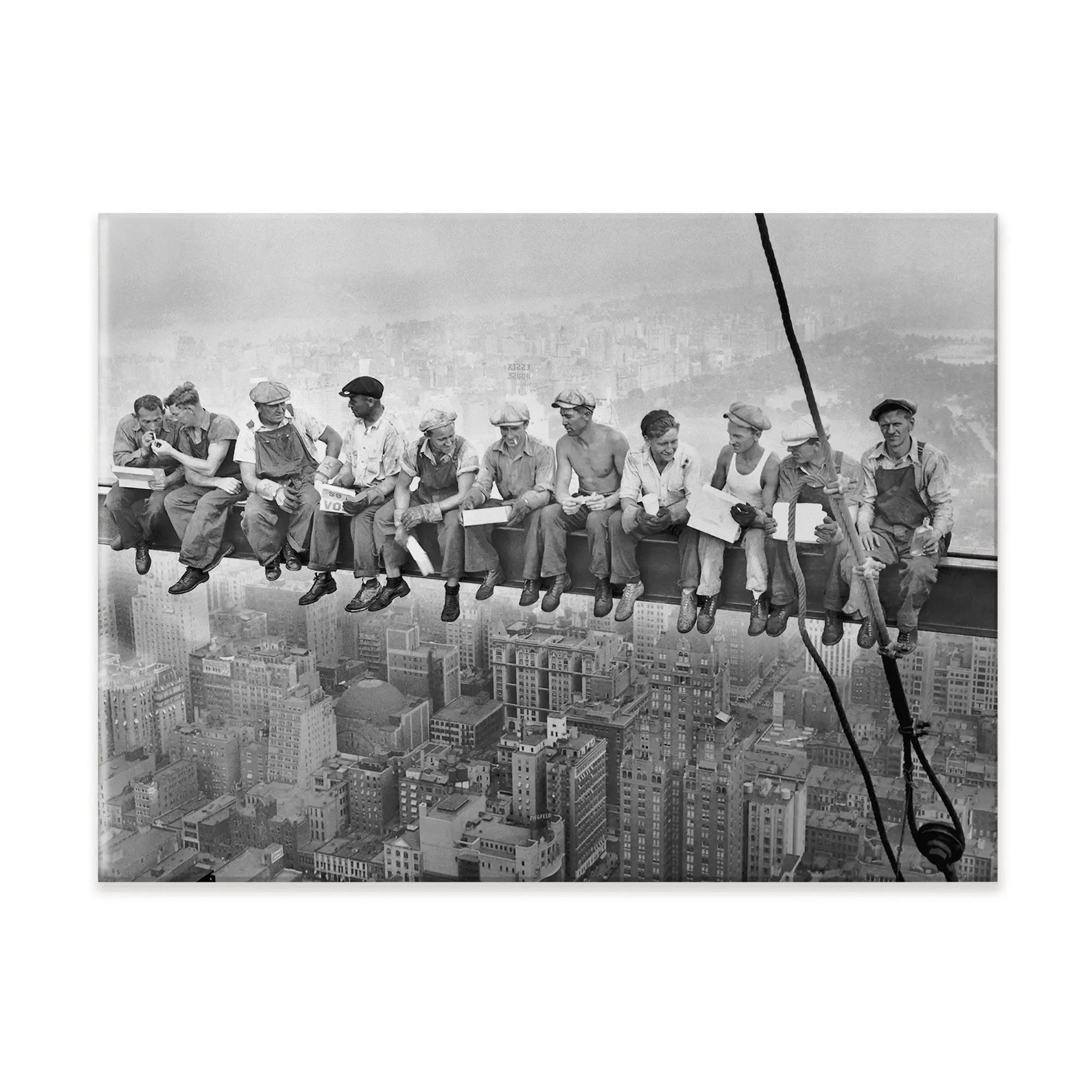 Lunch Atop A Skyscraper Canvas Print Lunch Atop A Skyscraper Canvas Print wall art product S Megalos