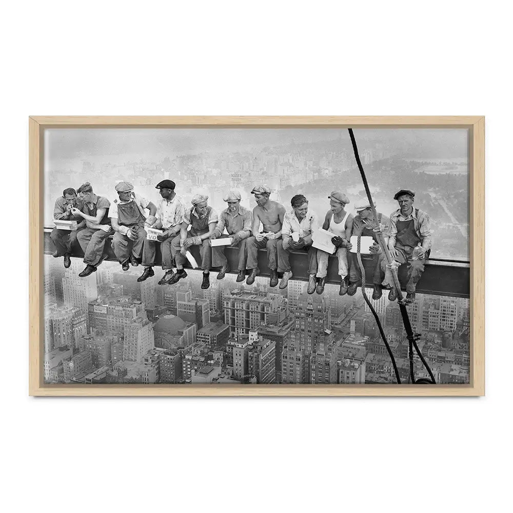 Lunch Atop A Skyscraper Oversized Canvas Print Lunch Atop A Skyscraper Oversized Canvas Print wall art product Art Print Shop