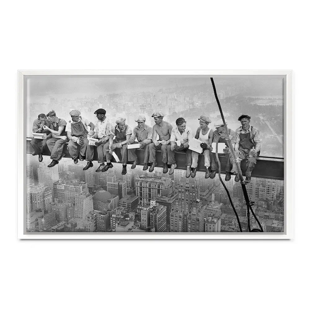 Lunch Atop A Skyscraper Oversized Canvas Print Lunch Atop A Skyscraper Oversized Canvas Print wall art product Art Print Shop