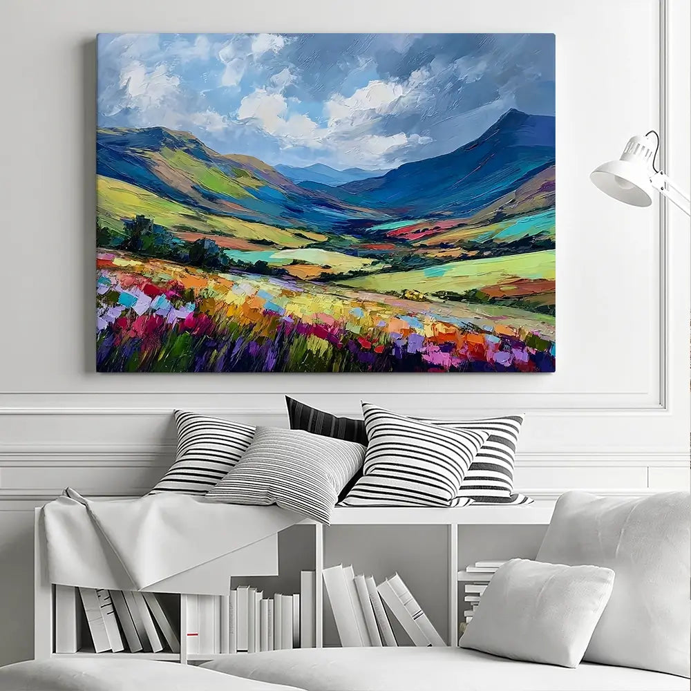 Lush Laggan Canvas Print Lush Laggan Canvas Print wall art product David Alexander Elder