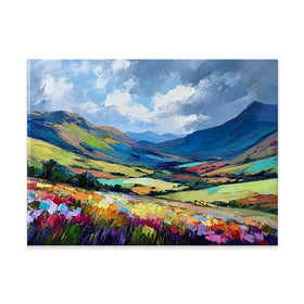 Lush Laggan Canvas Print Lush Laggan Canvas Print wall art product David Alexander Elder