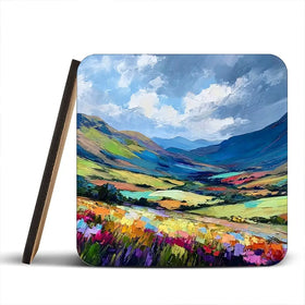 Lush Laggan Coaster Set Lush Laggan Coaster Set wall art product Art Print Shop