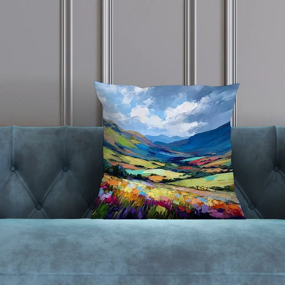Lush Laggan Cushion Lush Laggan Cushion wall art product Art Print Shop