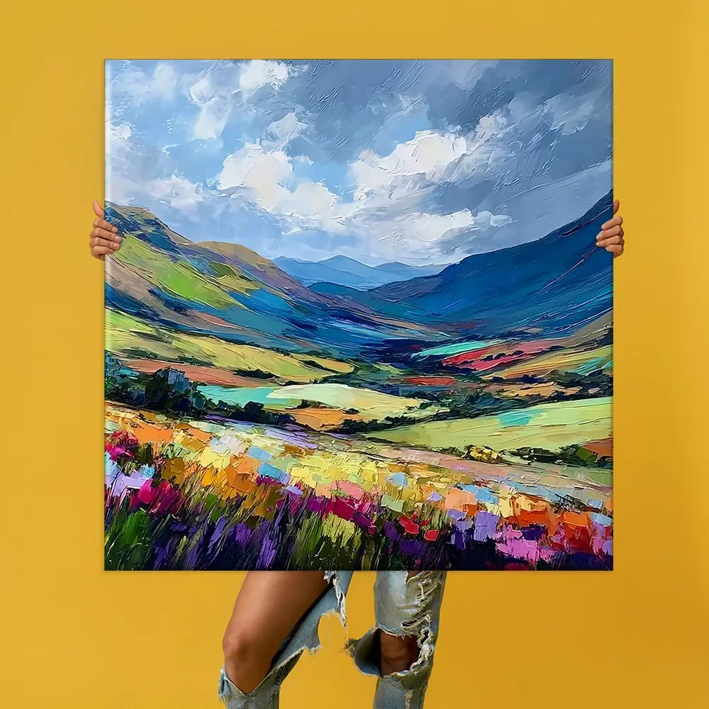 Lush Laggan Oversized Canvas Print Lush Laggan Oversized Canvas Print wall art product Art Print Shop