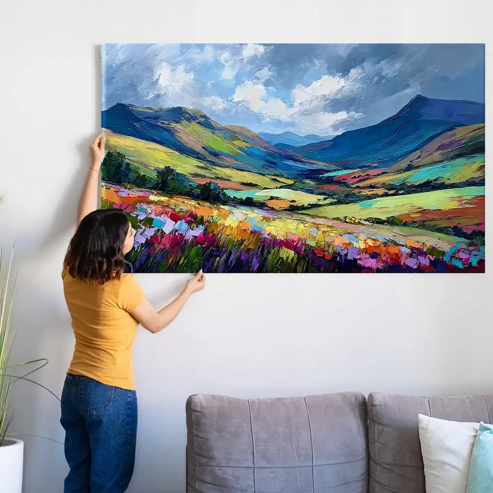 Lush Laggan Oversized Canvas Print Lush Laggan Oversized Canvas Print wall art product Art Print Shop