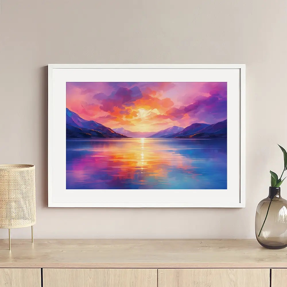 Lush Lomond Framed Art Print Lush Lomond Framed Art Print wall art product David Alexander Elder