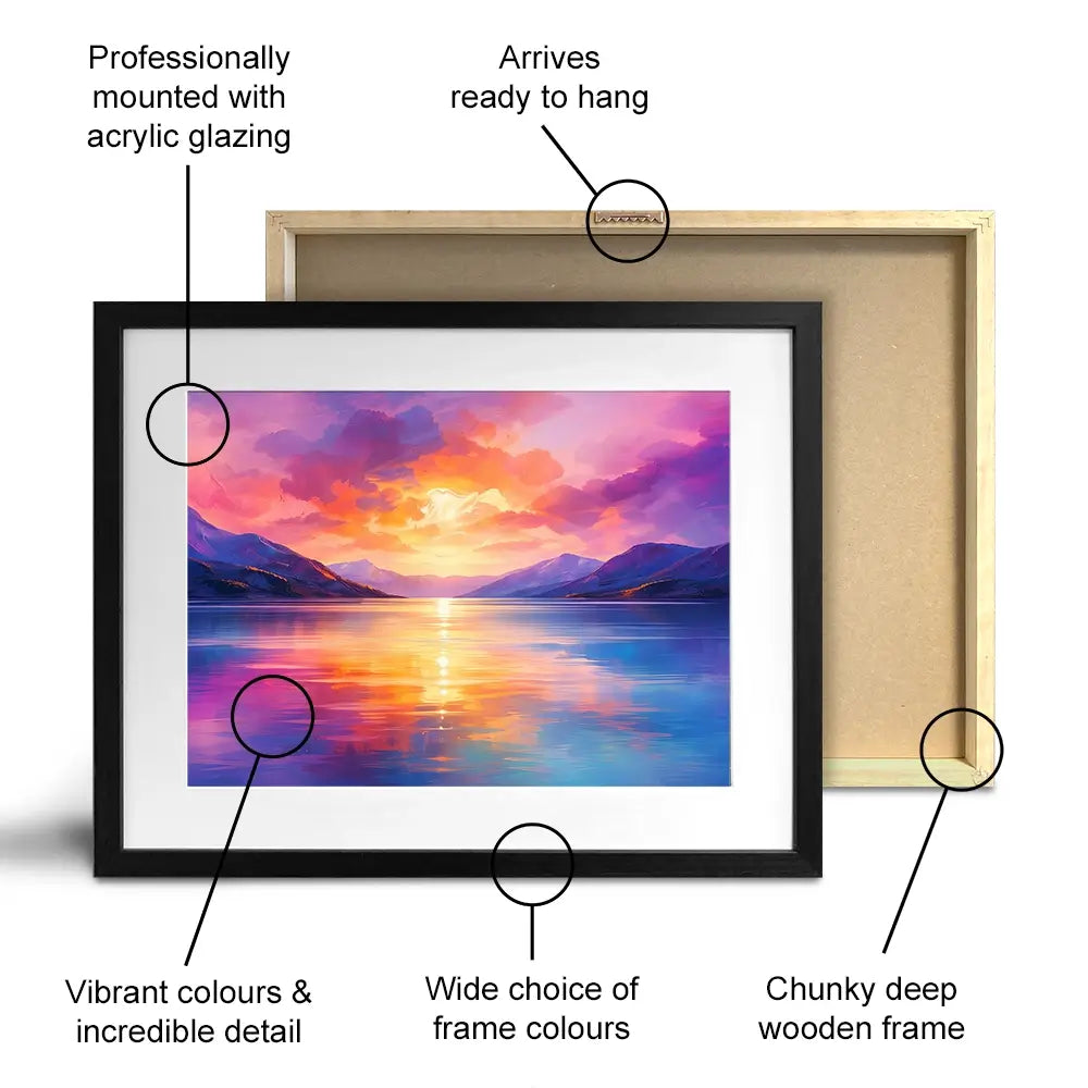 Lush Lomond Framed Art Print Lush Lomond Framed Art Print wall art product David Alexander Elder