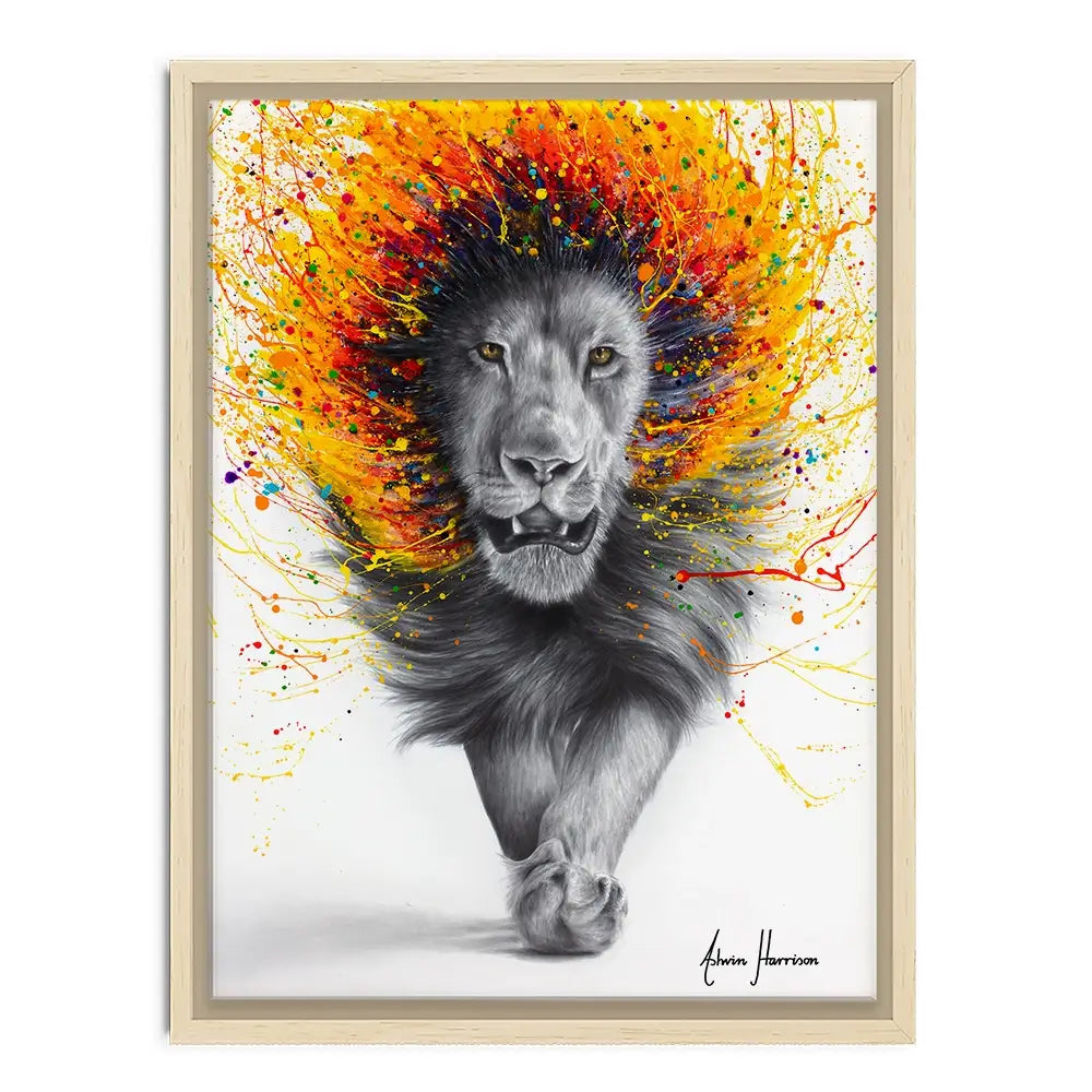 Luxor Lion Canvas Print Luxor Lion Canvas Print wall art product Ashvin Harrison
