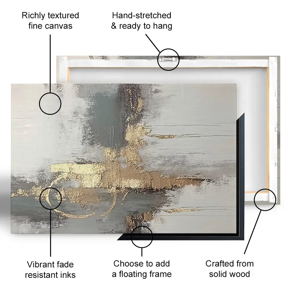 Luxurious Canvas Print Luxurious Canvas Print wall art product Muzi pear studio / Shutterstock