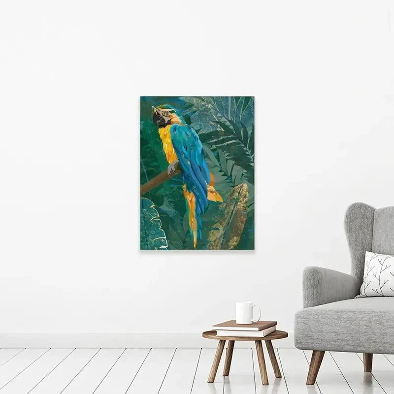 Macaw Canvas Print Macaw Canvas Print wall art product Sarah Manovski