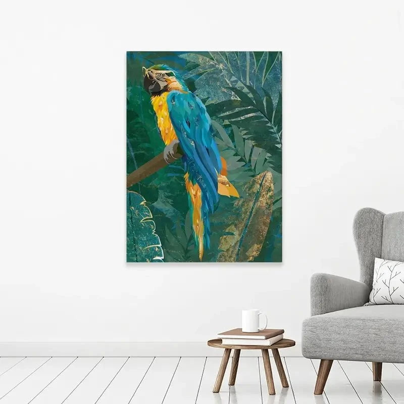 Macaw Canvas Print Macaw Canvas Print wall art product Sarah Manovski