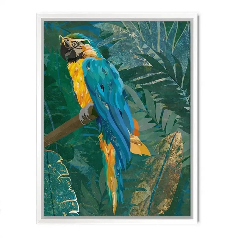 Macaw Canvas Print Macaw Canvas Print wall art product Sarah Manovski