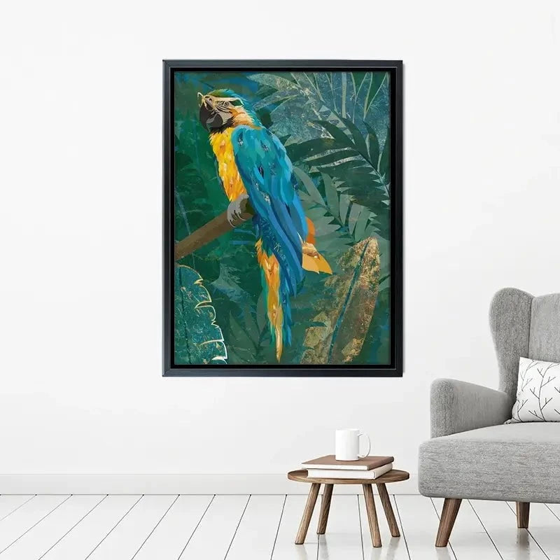 Macaw Canvas Print Macaw Canvas Print wall art product Sarah Manovski