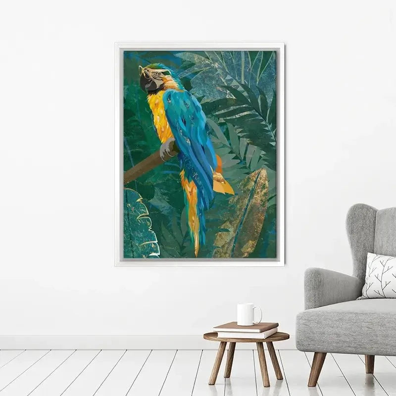Macaw Canvas Print Macaw Canvas Print wall art product Sarah Manovski