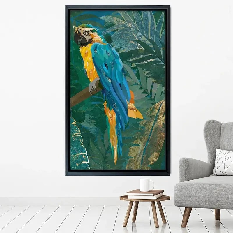 Macaw Canvas Print Macaw Canvas Print wall art product Sarah Manovski
