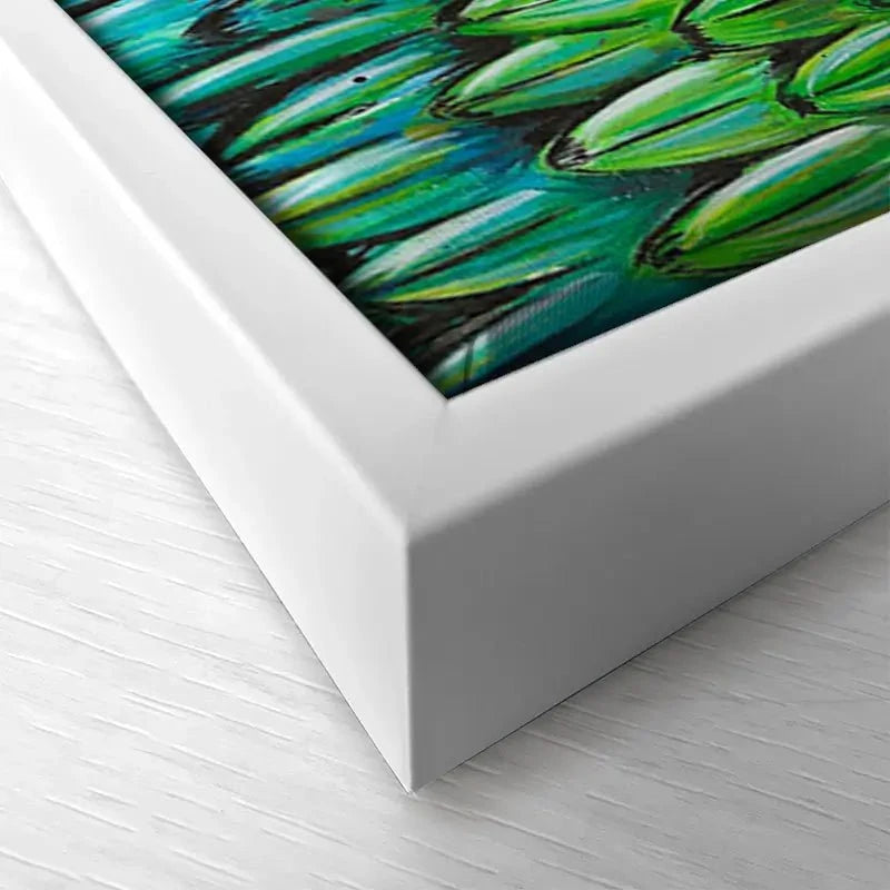 Macaw Parrot Marvin Canvas Print Macaw Parrot Marvin Canvas Print wall art product Emma LC Art