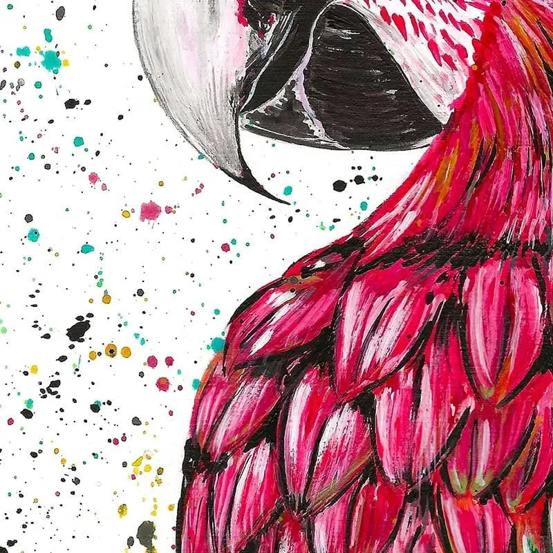 Macaw Parrot Marvin Framed Art Print Macaw Parrot Marvin Framed Art Print wall art product Emma LC Art