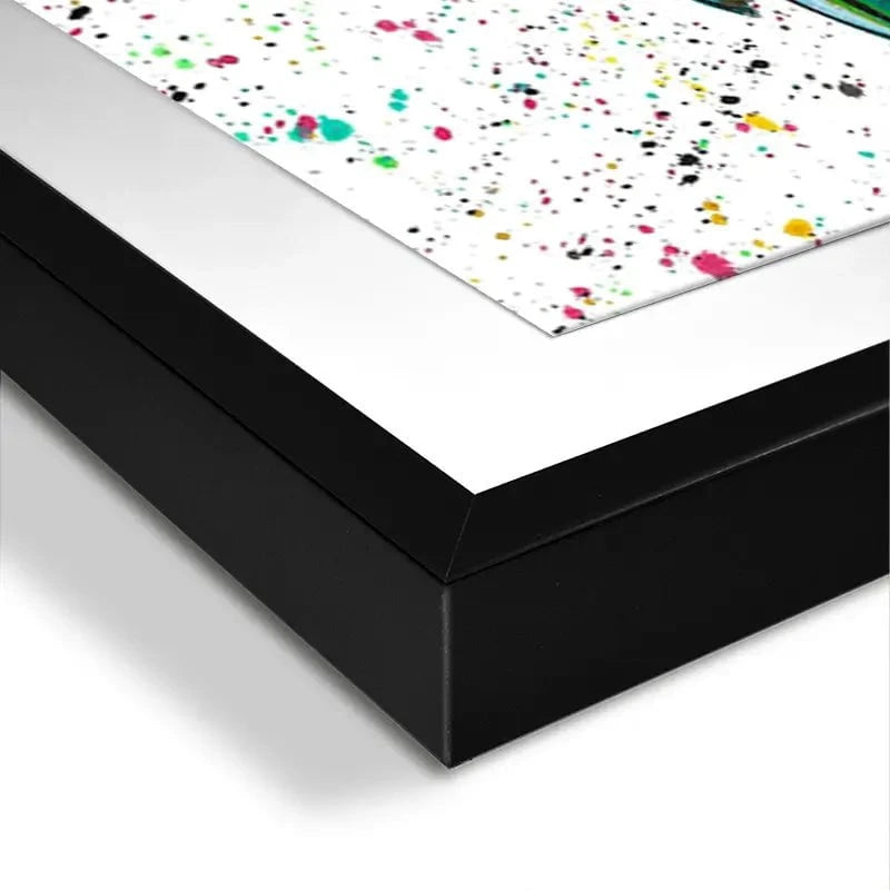 Macaw Parrot Marvin Framed Art Print Macaw Parrot Marvin Framed Art Print wall art product Emma LC Art