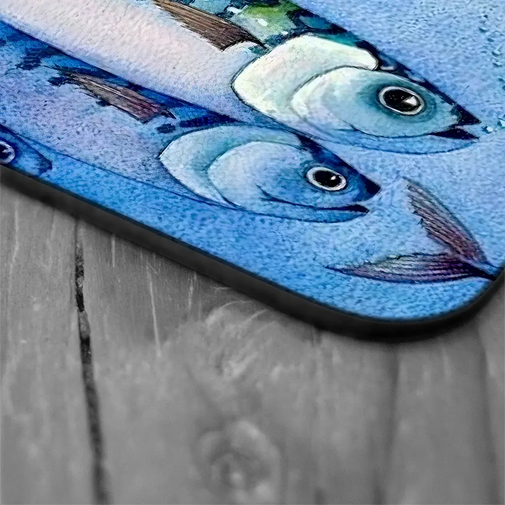 Mackerel Shoal Coaster Set Mackerel Shoal Coaster Set wall art product David Alexander Elder