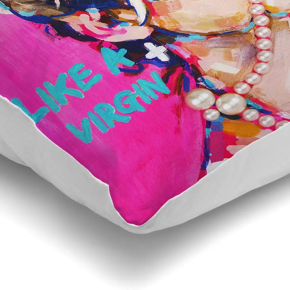 Madonna Smash Hits Cushion Madonna Smash Hits Cushion wall art product Juliet Stockton