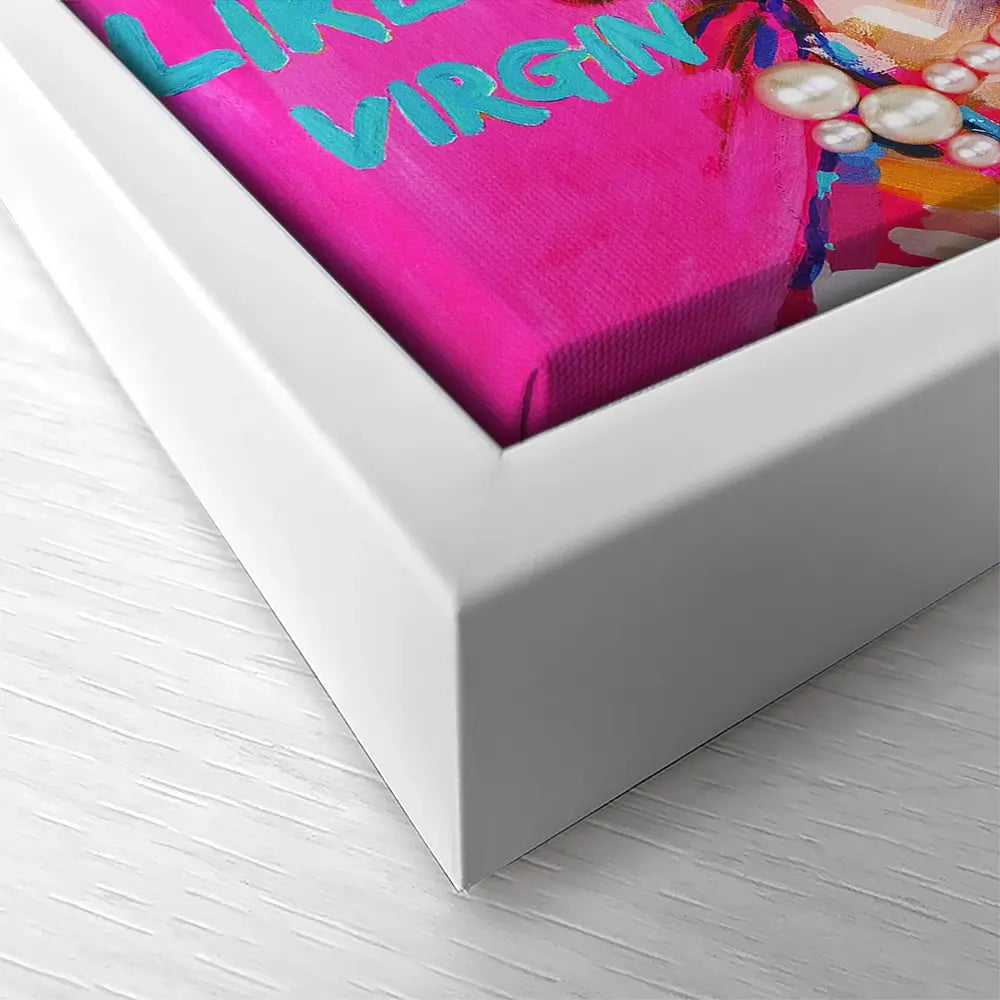 Madonna Smash Hits Square Canvas Print Madonna Smash Hits Square Canvas Print wall art product Juliet Stockton