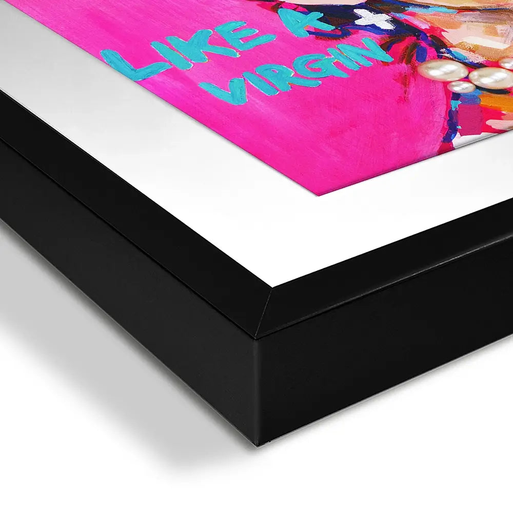 Madonna Smash Hits Square Framed Art Print Madonna Smash Hits Square Framed Art Print wall art product Juliet Stockton