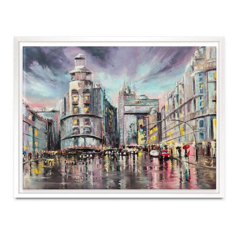 Madrid Gran Via Canvas Print wall art product Lana Tikhonova / Shutterstock