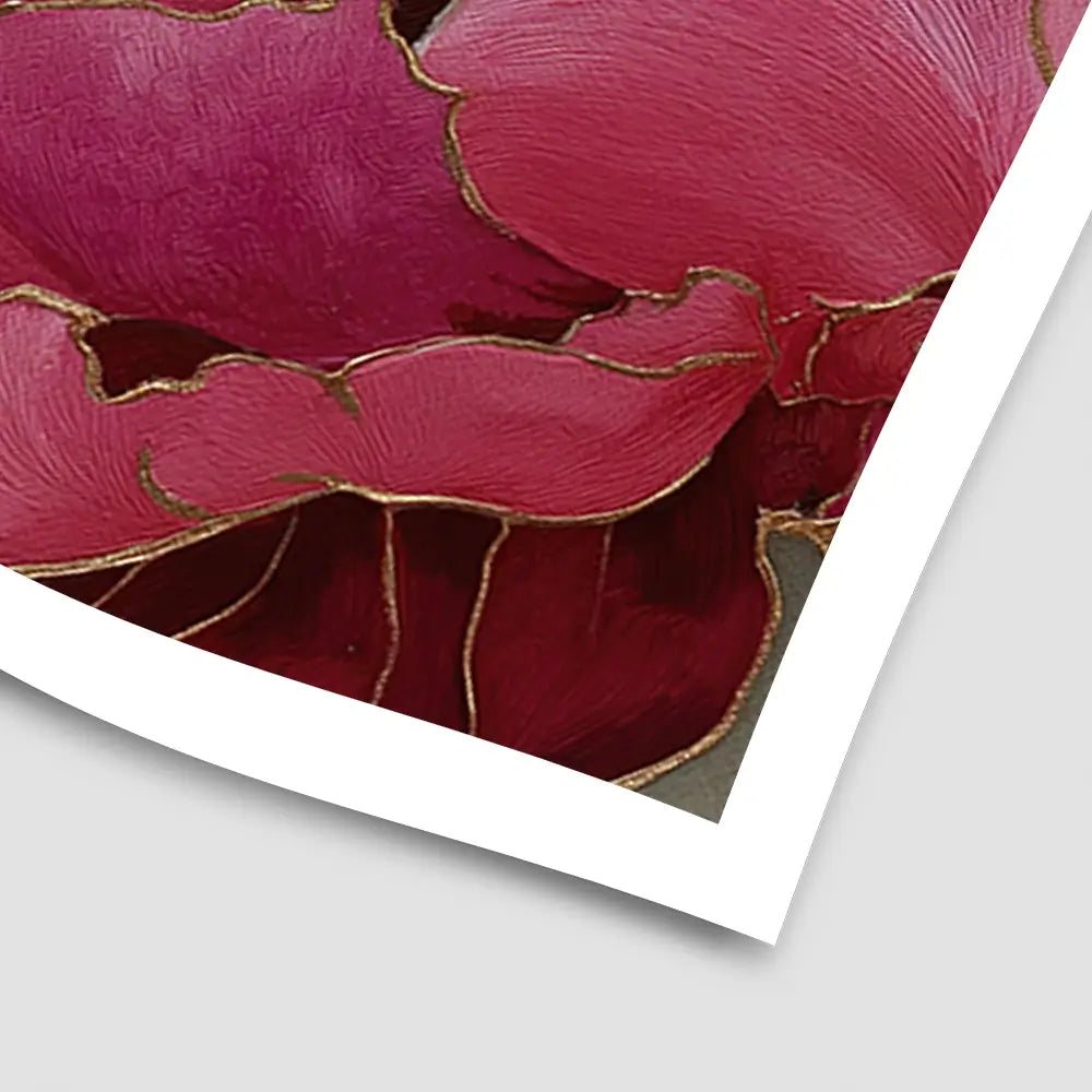 Magenta Peony Art Print Magenta Peony Art Print wall art product Svetlana Aleynikova