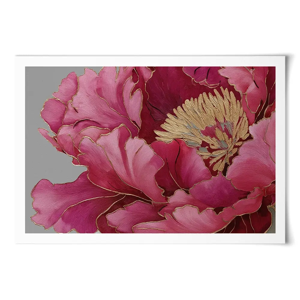 Magenta Peony Art Print Magenta Peony Art Print wall art product Svetlana Aleynikova