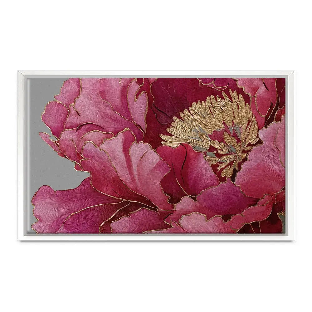 Magenta Peony Canvas Print Magenta Peony Canvas Print wall art product Svetlana Aleynikova