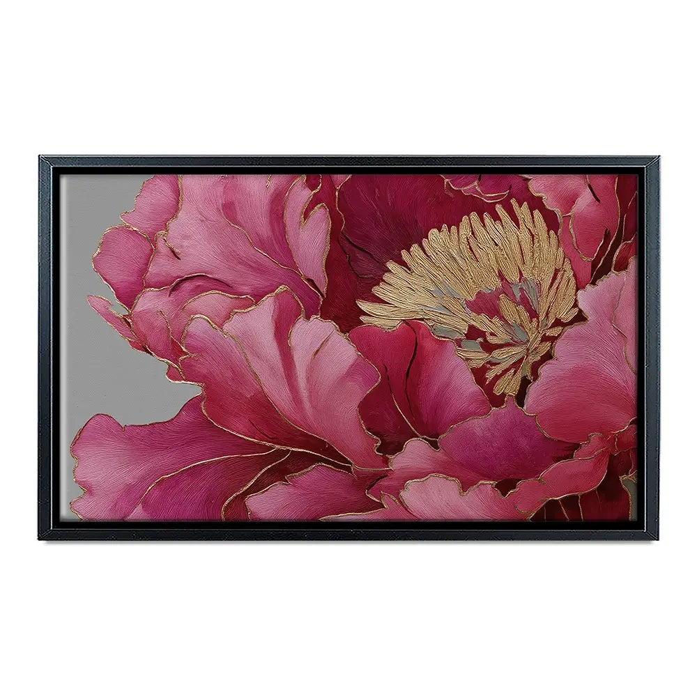 Magenta Peony Canvas Print Magenta Peony Canvas Print wall art product Svetlana Aleynikova