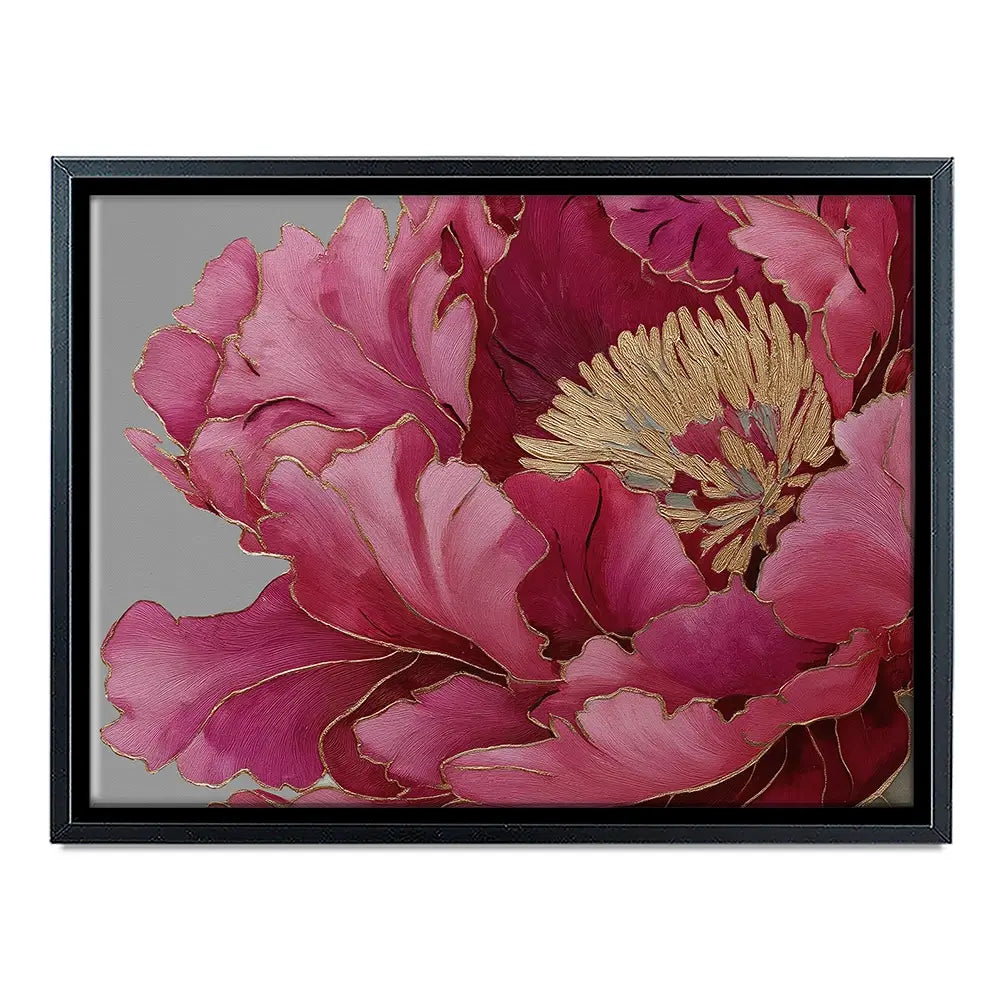 Magenta Peony Canvas Print Magenta Peony Canvas Print wall art product Svetlana Aleynikova