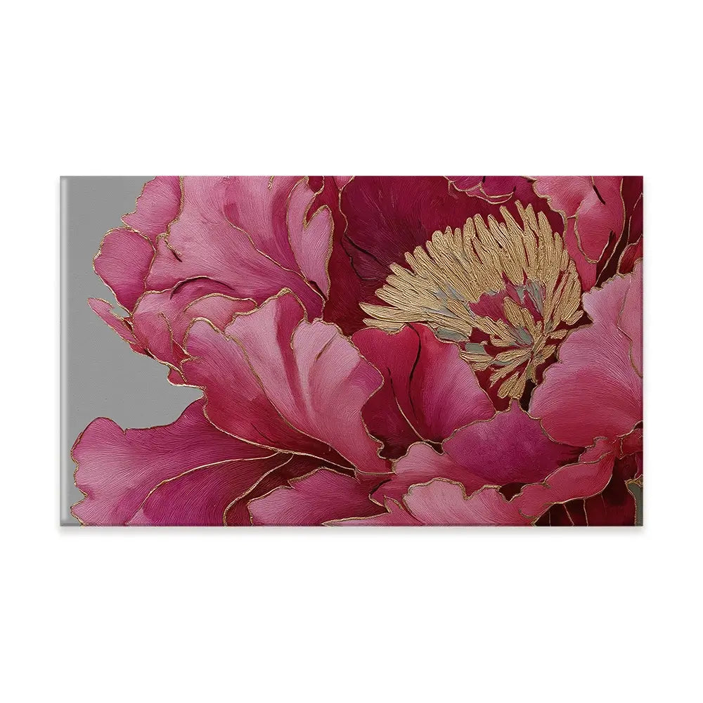 Magenta Peony Canvas Print Magenta Peony Canvas Print wall art product Svetlana Aleynikova