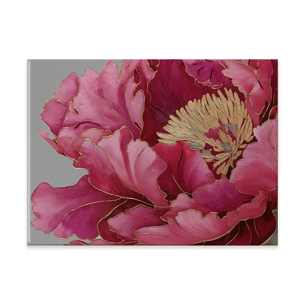 Magenta Peony Canvas Print Magenta Peony Canvas Print wall art product Svetlana Aleynikova