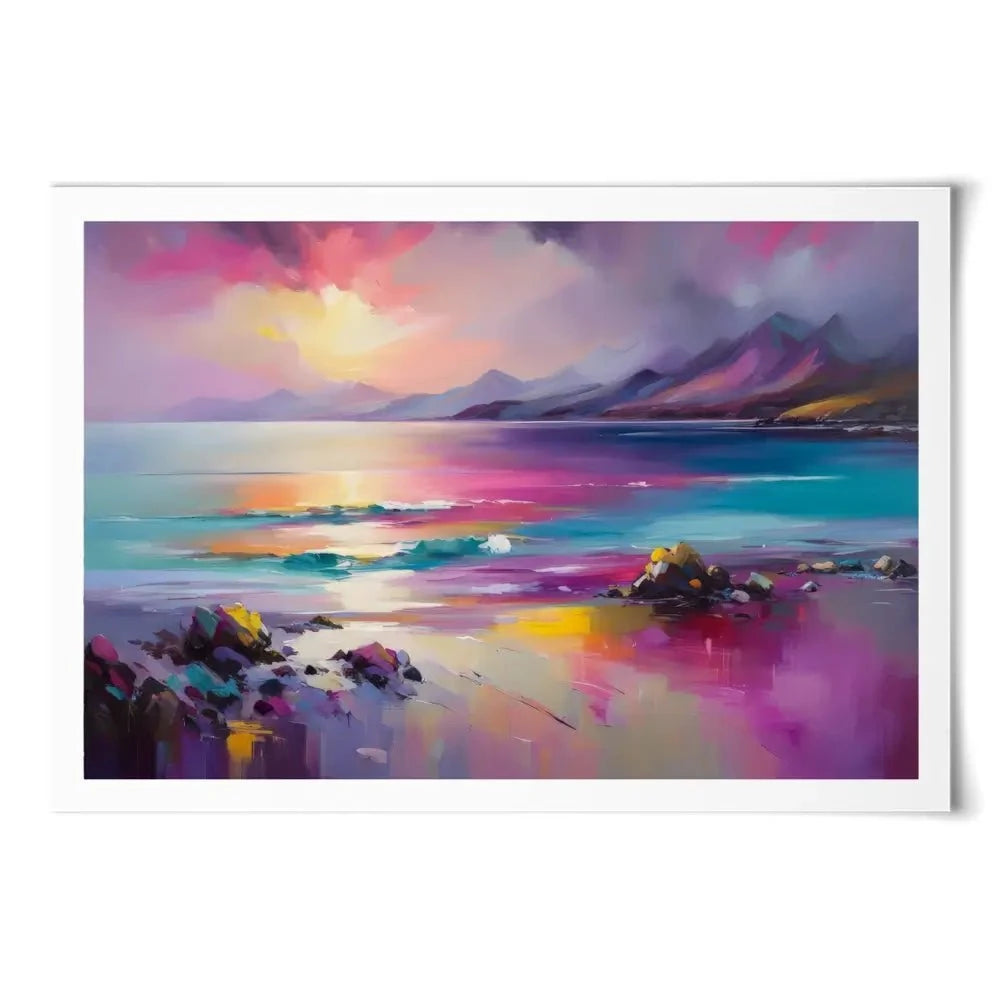 Magenta Skye Art Print Magenta Skye Art Print wall art product David Alexander Elder