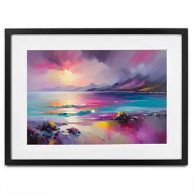 Magenta Skye Framed Art Print Magenta Skye Framed Art Print wall art product David Alexander Elder