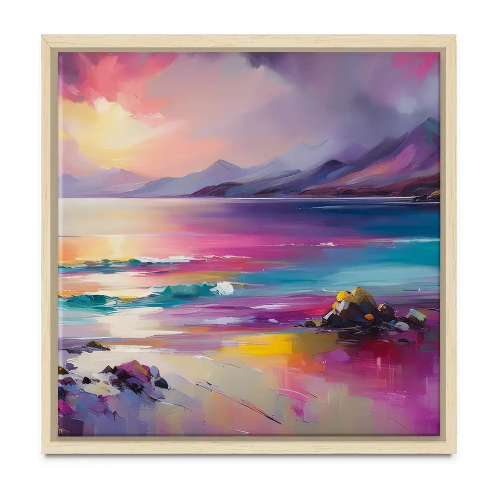 Magenta Skye Oversized Canvas Print Magenta Skye Oversized Canvas Print wall art product Art Print Shop