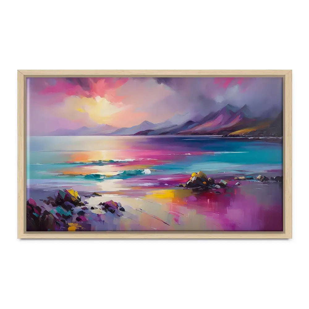 Magenta Skye Oversized Canvas Print Magenta Skye Oversized Canvas Print wall art product Art Print Shop