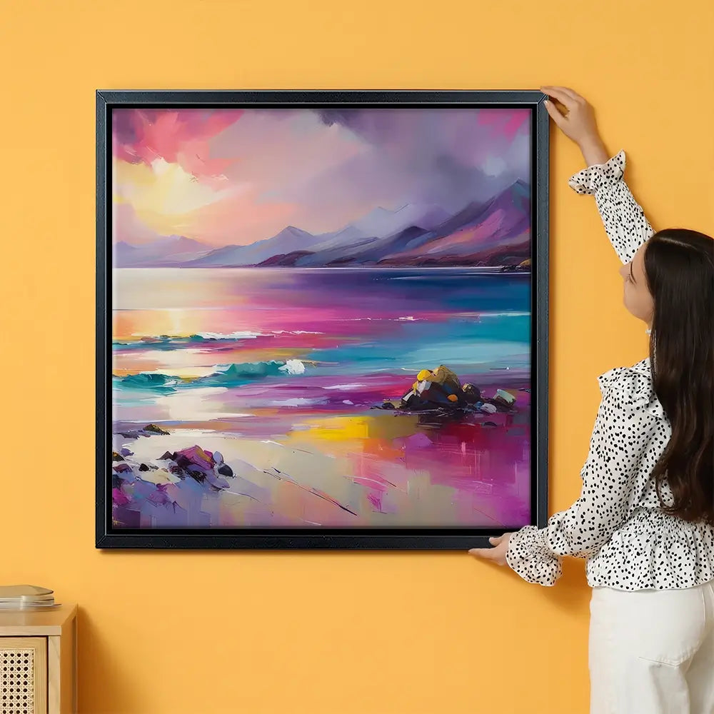 Magenta Skye Oversized Canvas Print Magenta Skye Oversized Canvas Print wall art product Art Print Shop