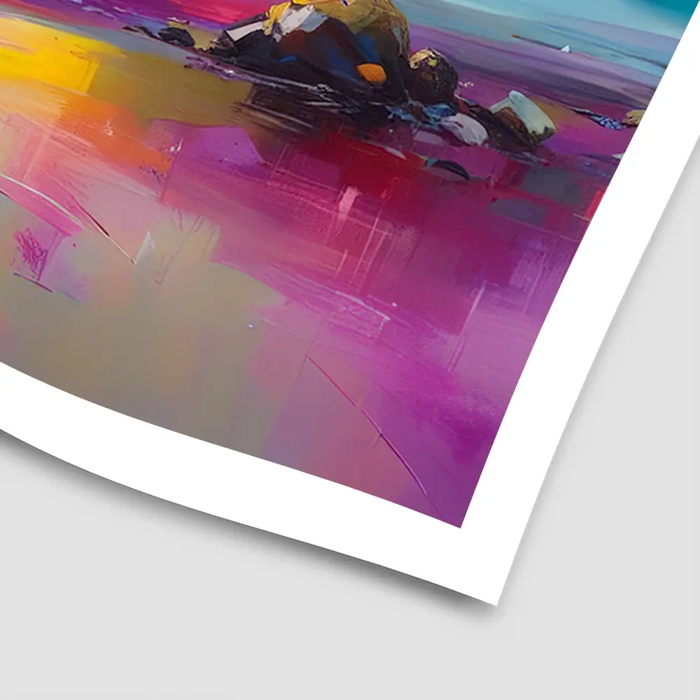 Magenta Skye Square Art Print Magenta Skye Square Art Print wall art product David Alexander Elder