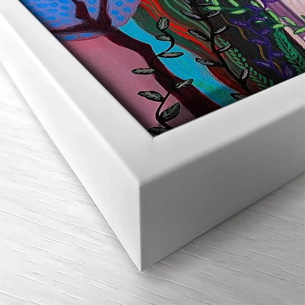 Magical Realms Square Canvas Print Magical Realms Square Canvas Print wall art product Laure Bury