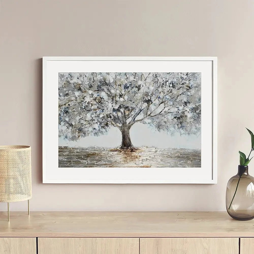 Magnificent Grey Tree Framed Art Print Magnificent Grey Tree Framed Art Print wall art product CHENYU ARTS / Shutterstock
