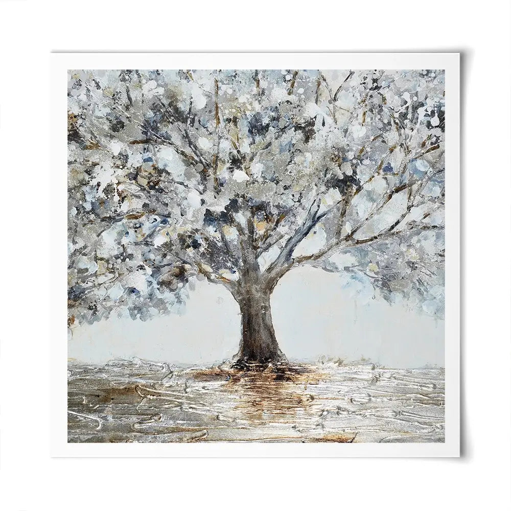 Magnificent Grey Tree Square Art Print Magnificent Grey Tree Square Art Print wall art product CHENYU ARTS / Shutterstock