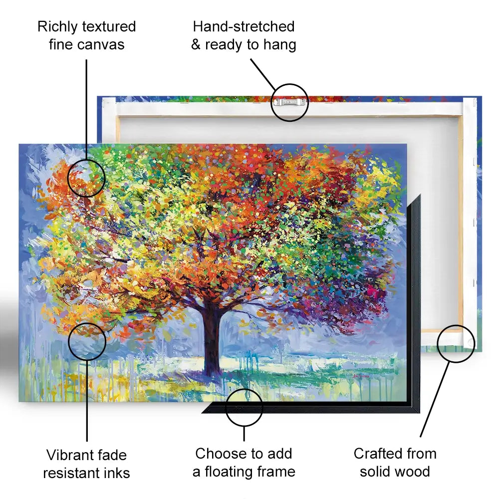 Magnificent Tree Canvas Print Magnificent Tree Canvas Print wall art product Leon Devenice