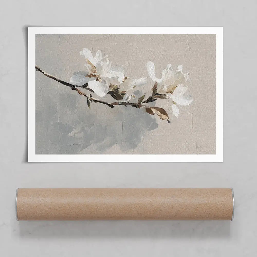 Magnolia Branch Art Print Magnolia Branch Art Print wall art product Svetlana Aleynikova