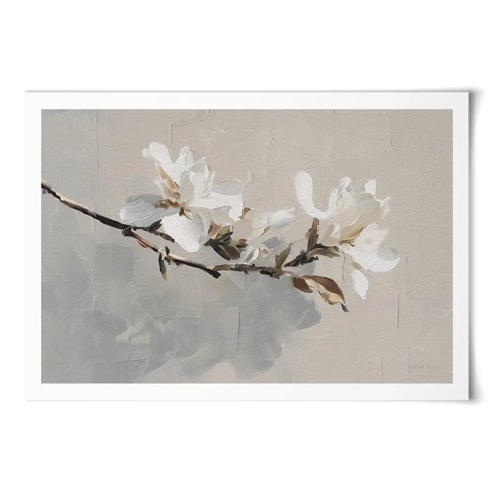 Magnolia Branch Art Print Magnolia Branch Art Print wall art product Svetlana Aleynikova